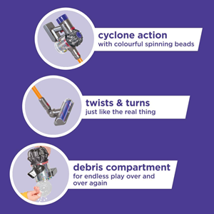 ست جارو شارژی کودک 3in1 Design Vacuum Cleaner Set_اسباب بازی